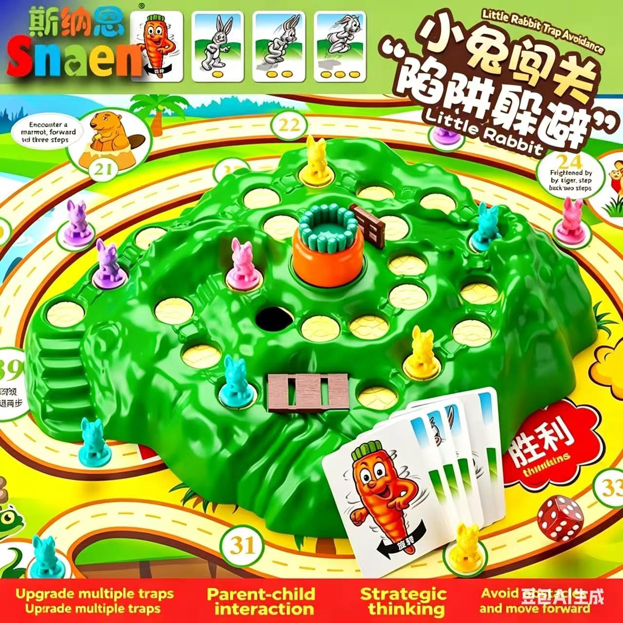 Board Game List - Hot Sale Fun Toy Rabbit Trap