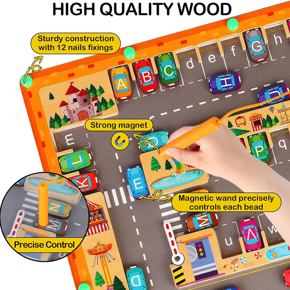 Magnetic Color& Number Maze 2  - đánh giá và giá Board Game For 2 People