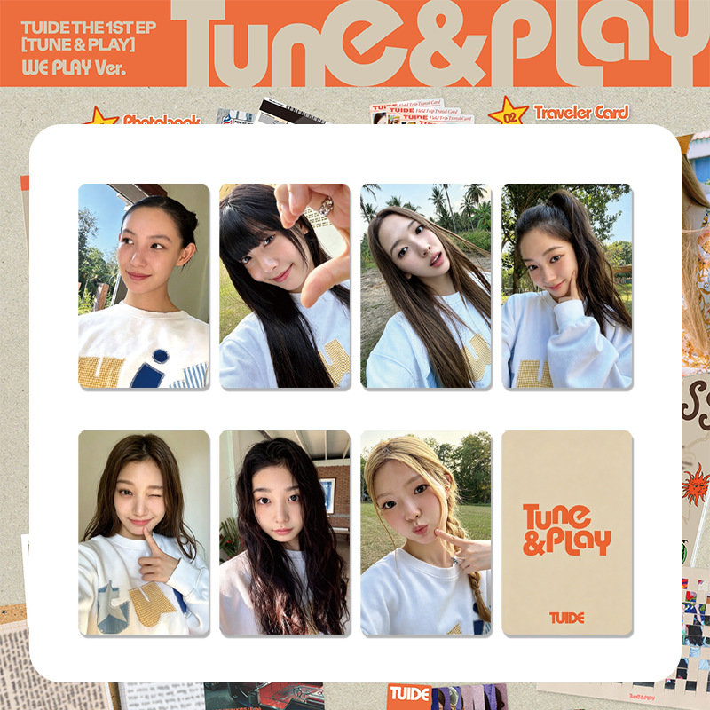 3/7Pcs Idol Girl TUIDE New Alb - đánh giá và giá Board Game Card