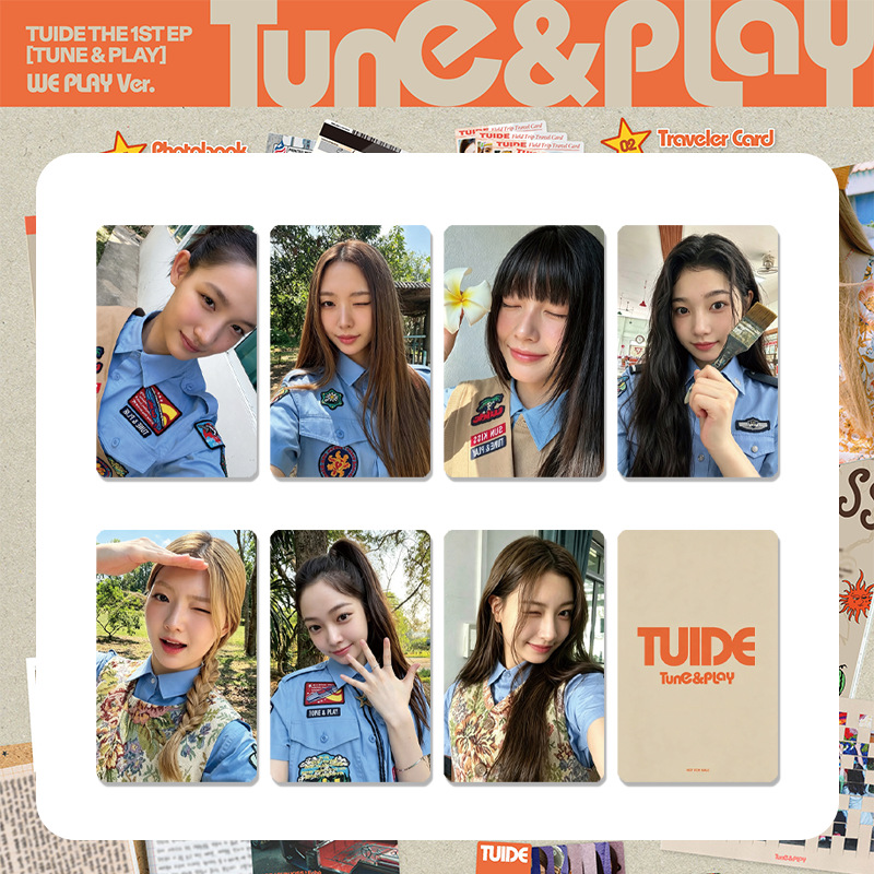 3/7Pcs Idol Girl TUIDE New Alb - đánh giá và giá Board Game Card
