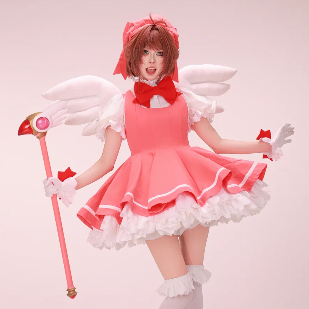 Kinomoto Sakura Cosplay Pink L - đánh giá và giá Board Game Card