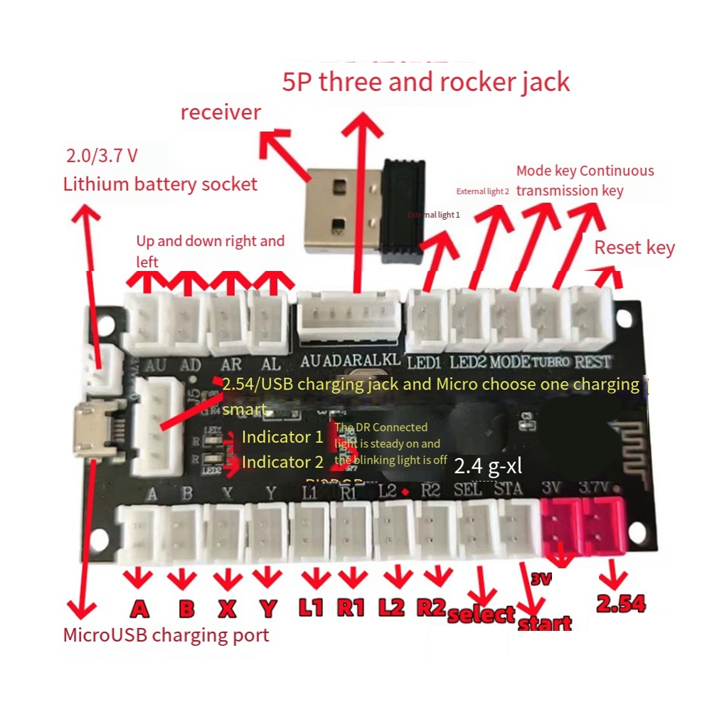 L77A 2.4G Wireless Zero Delay  - đánh giá và giá Board Game Android