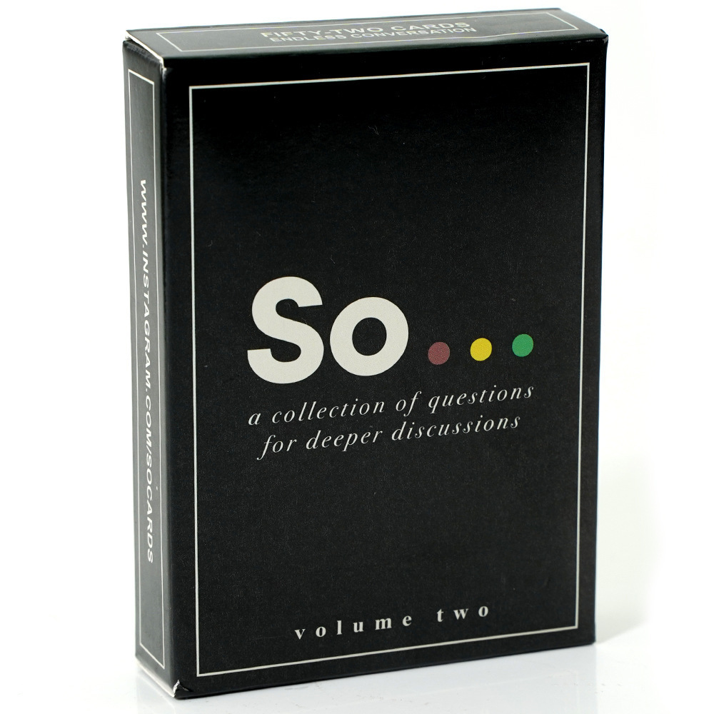 High Quality So Cards Conversa - đánh giá và giá Board Game Question