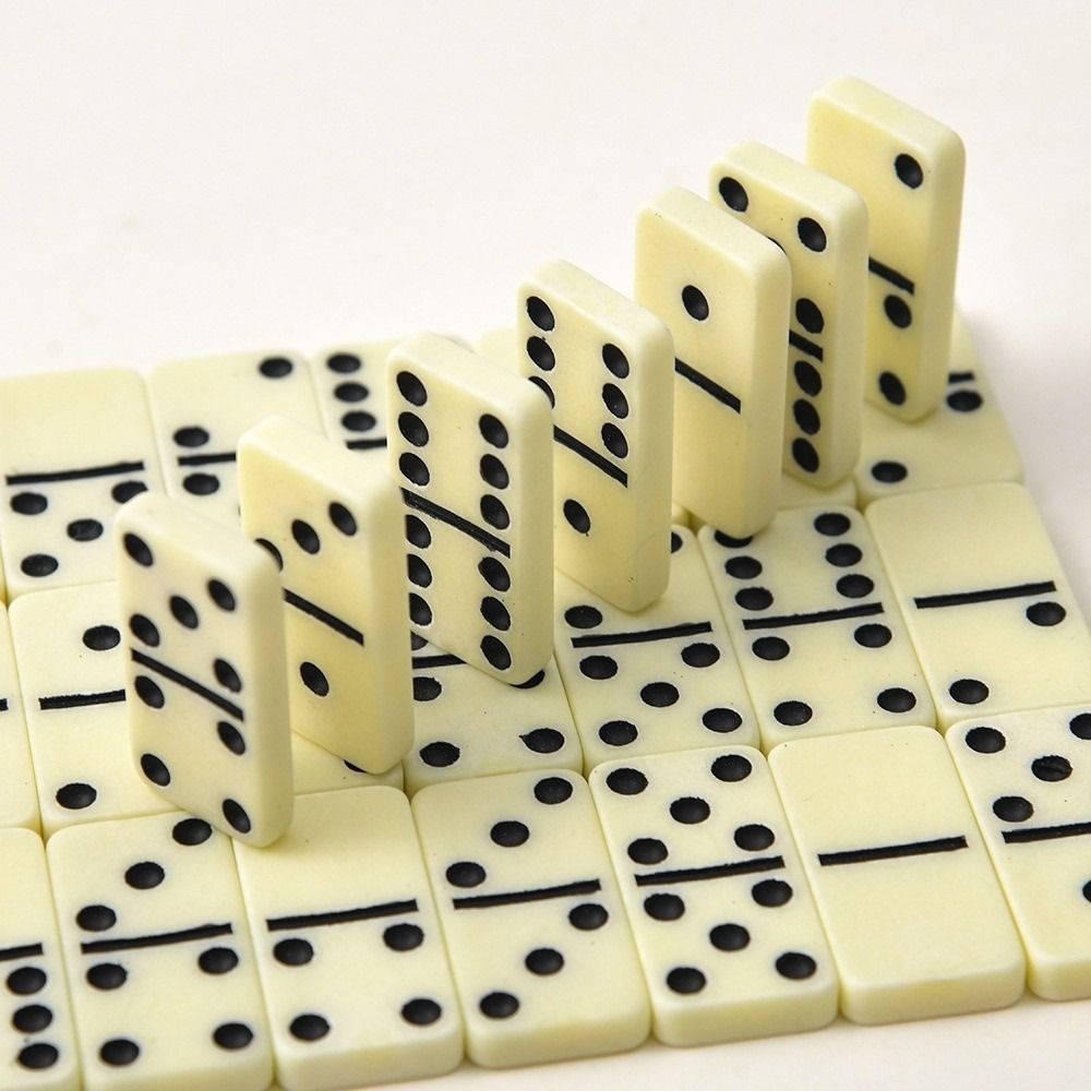 28PCS Double Six Domino Set En - đánh giá và giá Board Game For 2 People