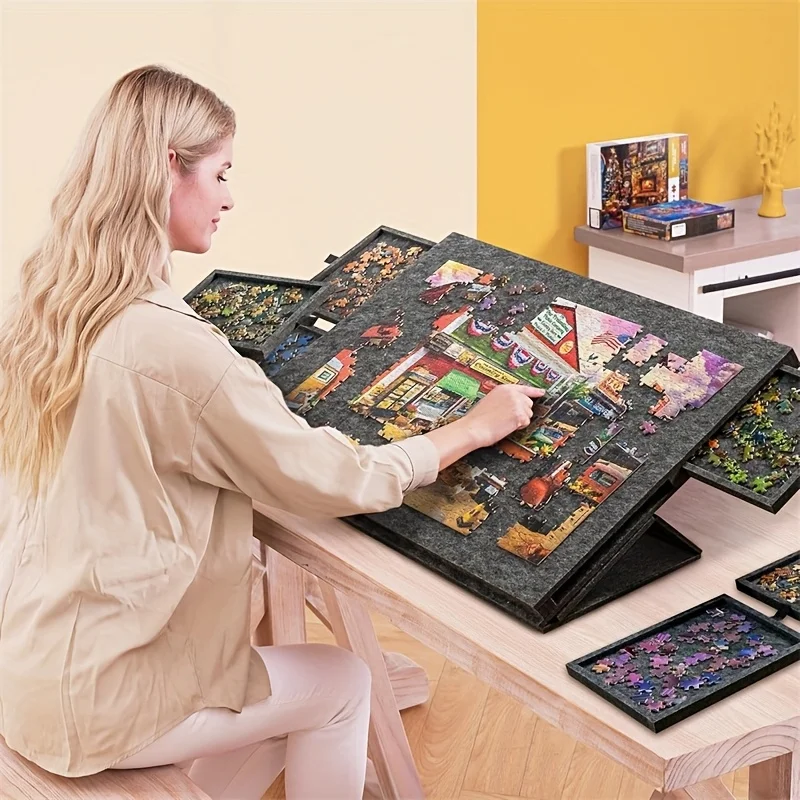 6-Drawer 1500pcs Jigsaw Puzzle - đánh giá và giá Board Game For 2 People