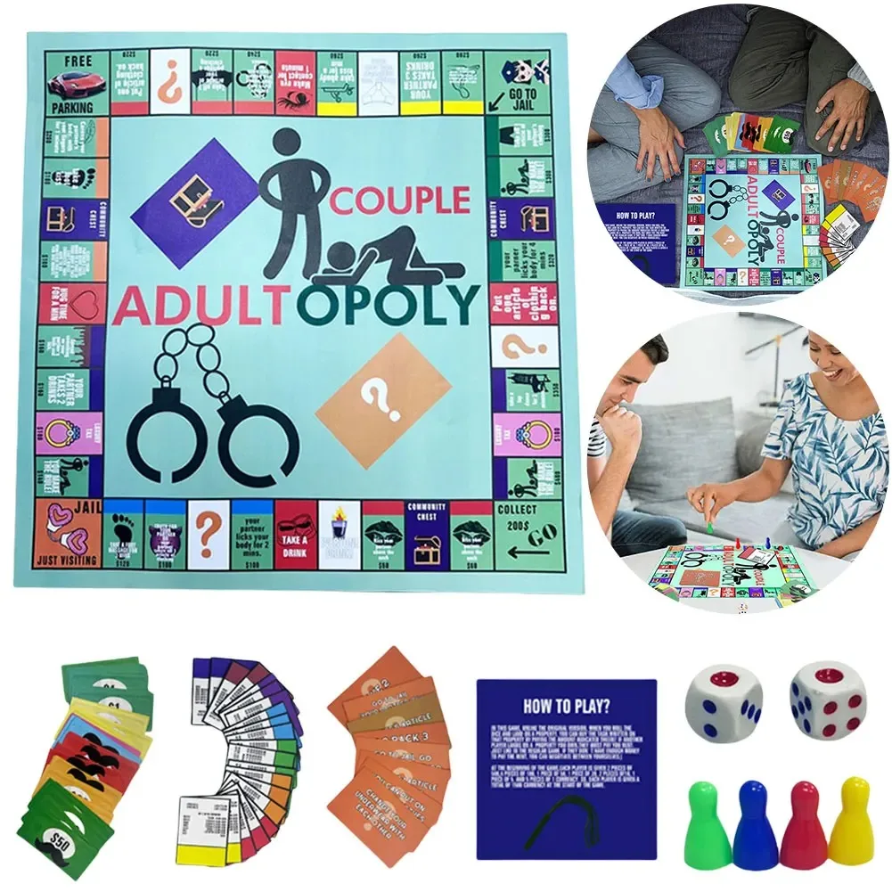 ！！Adultopoly Board Game Couple - đánh giá và giá Board Game For Couple