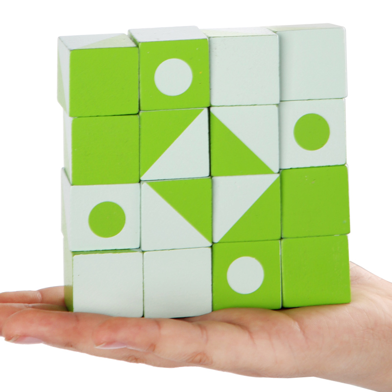 Wooden 3D Puzzles Game Geometr - đánh giá và giá Board Game Idea