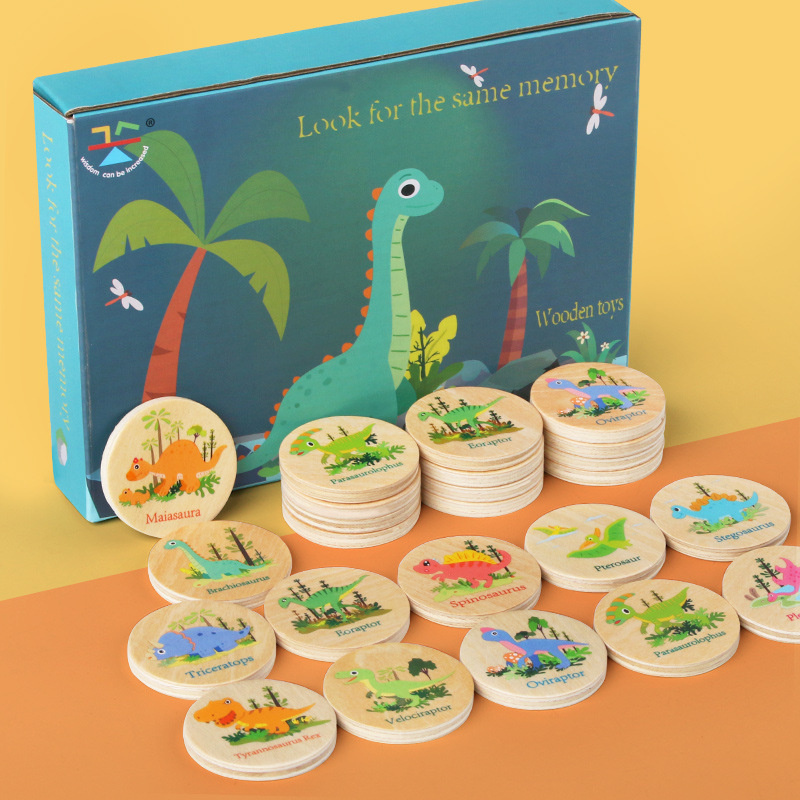 Memory Game Dinosaur Matching  - đánh giá và giá Board Game Idea