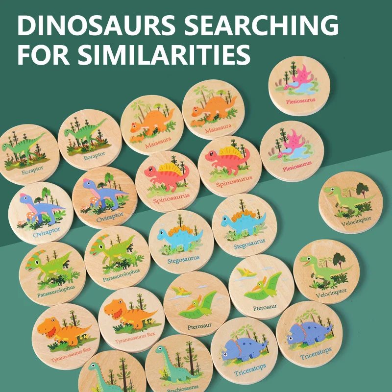 Memory Game Dinosaur Matching  - đánh giá và giá Board Game Idea