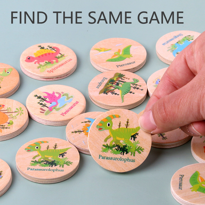 Memory Game Dinosaur Matching  - đánh giá và giá Board Game Idea