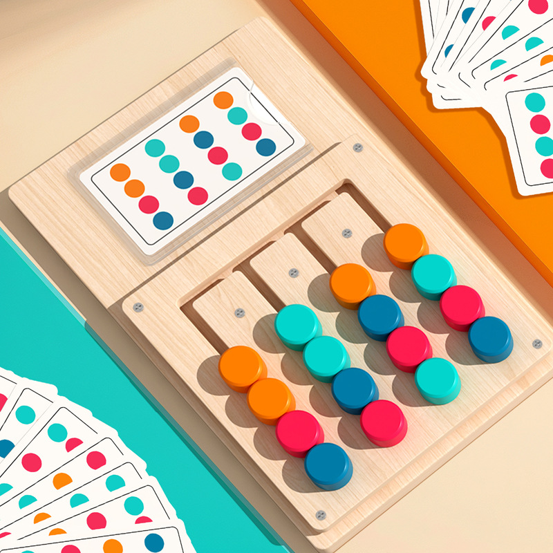 Kids Montessori Color Shape Ma - đánh giá và giá Board Game Idea